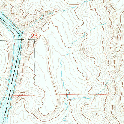 United States Geological Survey New River, AZ (1964, 24000-Scale) digital map