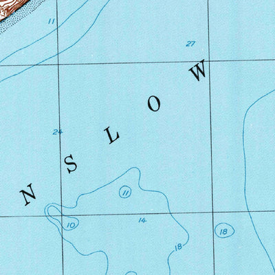 United States Geological Survey New River Inlet, NC (1997, 24000-Scale) digital map