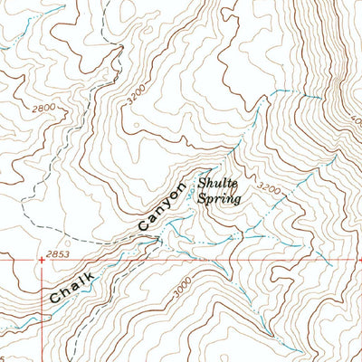 United States Geological Survey New River Mesa, AZ (1964, 24000-Scale) digital map