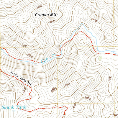 United States Geological Survey New River Mesa, AZ (2021, 24000-Scale) digital map