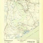 United States Geological Survey New River, NC (1948, 62500-Scale) digital map