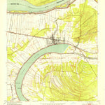 United States Geological Survey New Roads, LA (1953, 24000-Scale) digital map