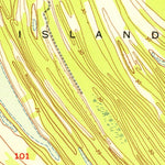 United States Geological Survey New Roads, LA (1953, 24000-Scale) digital map