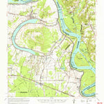 United States Geological Survey New Roads, LA (1965, 62500-Scale) digital map