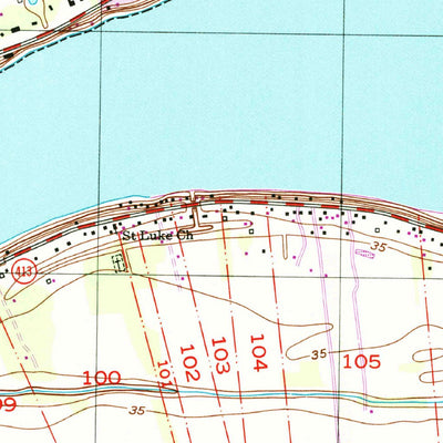 United States Geological Survey New Roads, LA (1996, 24000-Scale) digital map