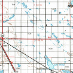 United States Geological Survey New Rockford, ND (1952, 250000-Scale) digital map