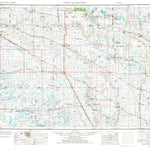 United States Geological Survey New Rockford, ND (1971, 250000-Scale) digital map