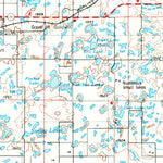 United States Geological Survey New Rockford, ND (1971, 250000-Scale) digital map