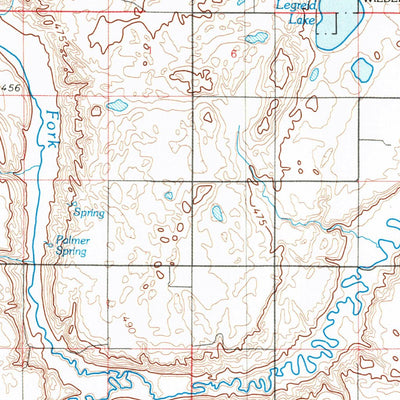 United States Geological Survey New Rockford, ND (1981, 100000-Scale) digital map