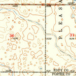 United States Geological Survey New Rockford SE, ND (1950, 24000-Scale) digital map