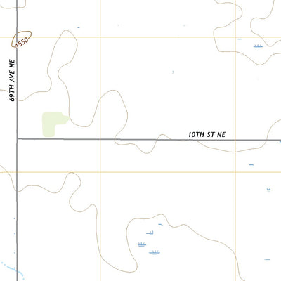 United States Geological Survey New Rockford SE, ND (2020, 24000-Scale) digital map