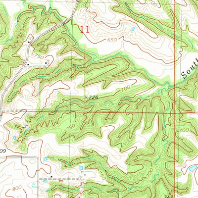 United States Geological Survey New Salem, IL (1981, 24000-Scale) digital map