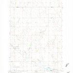 United States Geological Survey New Salem NE, ND (1970, 24000-Scale) digital map