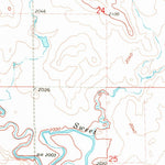 United States Geological Survey New Salem NE, ND (1970, 24000-Scale) digital map