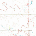 United States Geological Survey New Salem NW, ND (1970, 24000-Scale) digital map