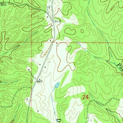 United States Geological Survey New Site, AL (1969, 24000-Scale) digital map
