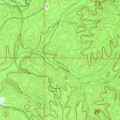 United States Geological Survey New Site, AL (1969, 24000-Scale) digital map