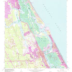 United States Geological Survey New Smyrna Beach, FL (1956, 24000-Scale) digital map
