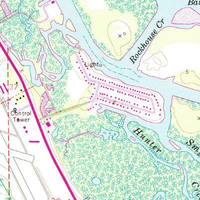 United States Geological Survey New Smyrna Beach, FL (1956, 24000-Scale) digital map