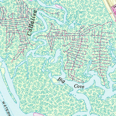 United States Geological Survey New Smyrna Beach, FL (1956, 24000-Scale) digital map