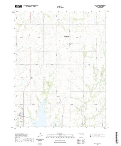 United States Geological Survey New Strawn, KS (2022, 24000-Scale) digital map