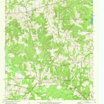 United States Geological Survey New Summerfield, TX (1973, 24000-Scale) digital map