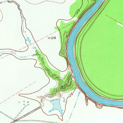 United States Geological Survey New Taiton, TX (1960, 24000-Scale) digital map