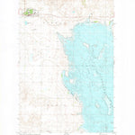United States Geological Survey New Town, ND (1981, 24000-Scale) digital map
