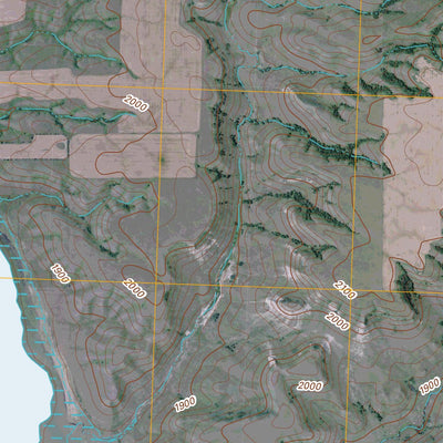 United States Geological Survey New Town SE, ND (2011, 24000-Scale) digital map