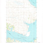 United States Geological Survey New Town SW, ND (1967, 24000-Scale) digital map