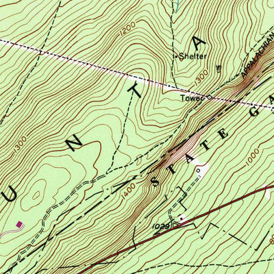 United States Geological Survey New Tripoli, PA (1956, 24000-Scale) digital map