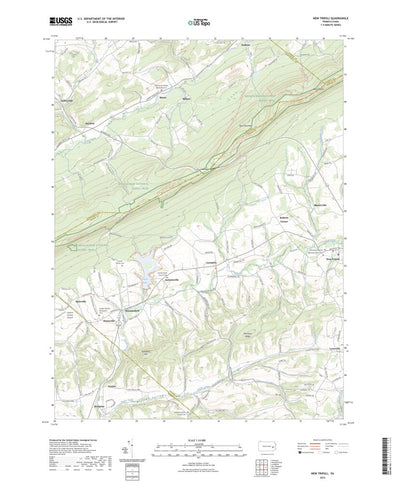 United States Geological Survey New Tripoli, PA (2023, 24000-Scale) digital map
