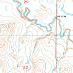 United States Geological Survey New Underwood NW, SD (1953, 24000-Scale) digital map