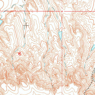 United States Geological Survey New Underwood NW, SD (1953, 24000-Scale) digital map