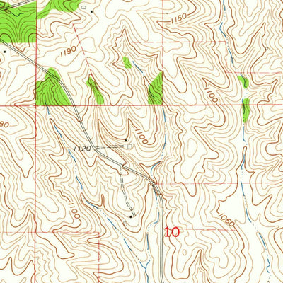 United States Geological Survey New Vienna, IA (1962, 24000-Scale) digital map