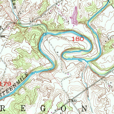 United States Geological Survey New Washington, IN (1956, 24000-Scale) digital map