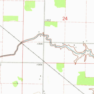 United States Geological Survey New Washington, OH (1960, 24000-Scale) digital map