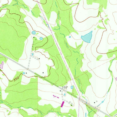 United States Geological Survey New Waverly, TX (1960, 24000-Scale) digital map