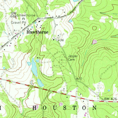 United States Geological Survey New Waverly, TX (1960, 24000-Scale) digital map