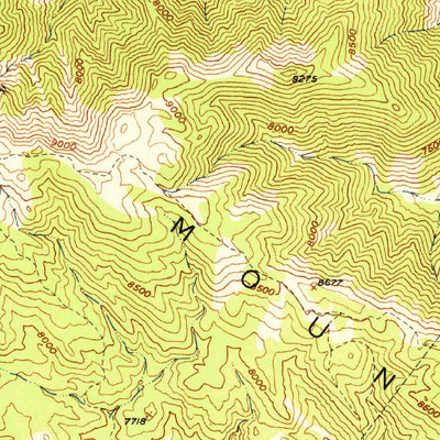 United States Geological Survey New York Butte, CA (1951, 62500-Scale) digital map