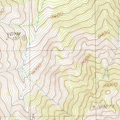 United States Geological Survey New York Butte, CA (1987, 24000-Scale) digital map