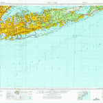 United States Geological Survey New York, NY-NJ-CT (1957, 250000-Scale) digital map