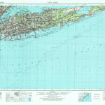 United States Geological Survey New York, NY-NJ-CT (1960, 250000-Scale) digital map