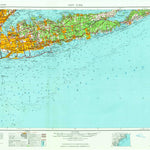 United States Geological Survey New York, NY-NJ-CT (1969, 250000-Scale) digital map