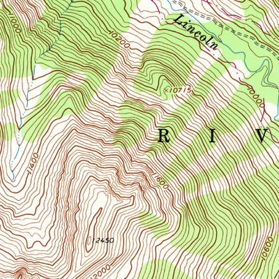 United States Geological Survey New York Peak, CO (1960, 24000-Scale) digital map