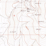 United States Geological Survey New York Peak, NV (1990, 24000-Scale) digital map