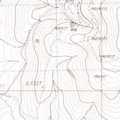 United States Geological Survey New York Peak, NV (1990, 24000-Scale) digital map