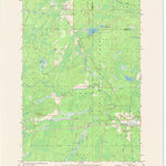 United States Geological Survey Newald, WI (1972, 24000-Scale) digital map