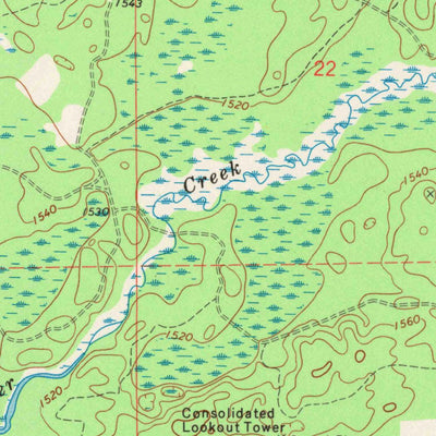 United States Geological Survey Newald, WI (1972, 24000-Scale) digital map