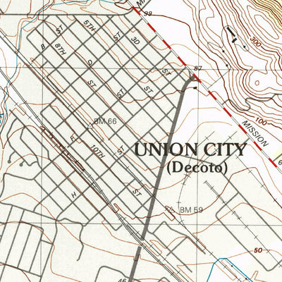United States Geological Survey Newark, CA (1997, 24000-Scale) digital map